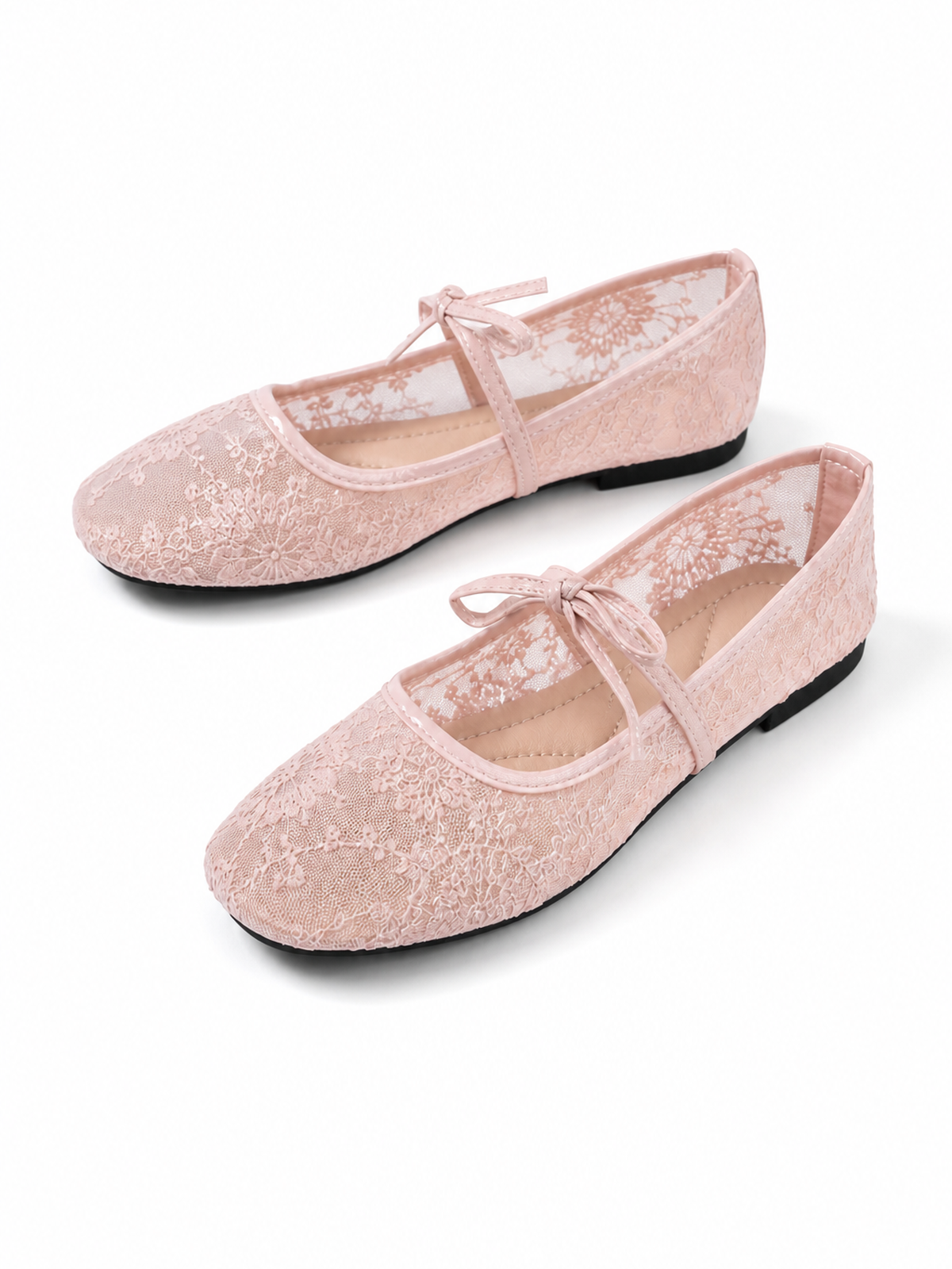 the elodie lace flats