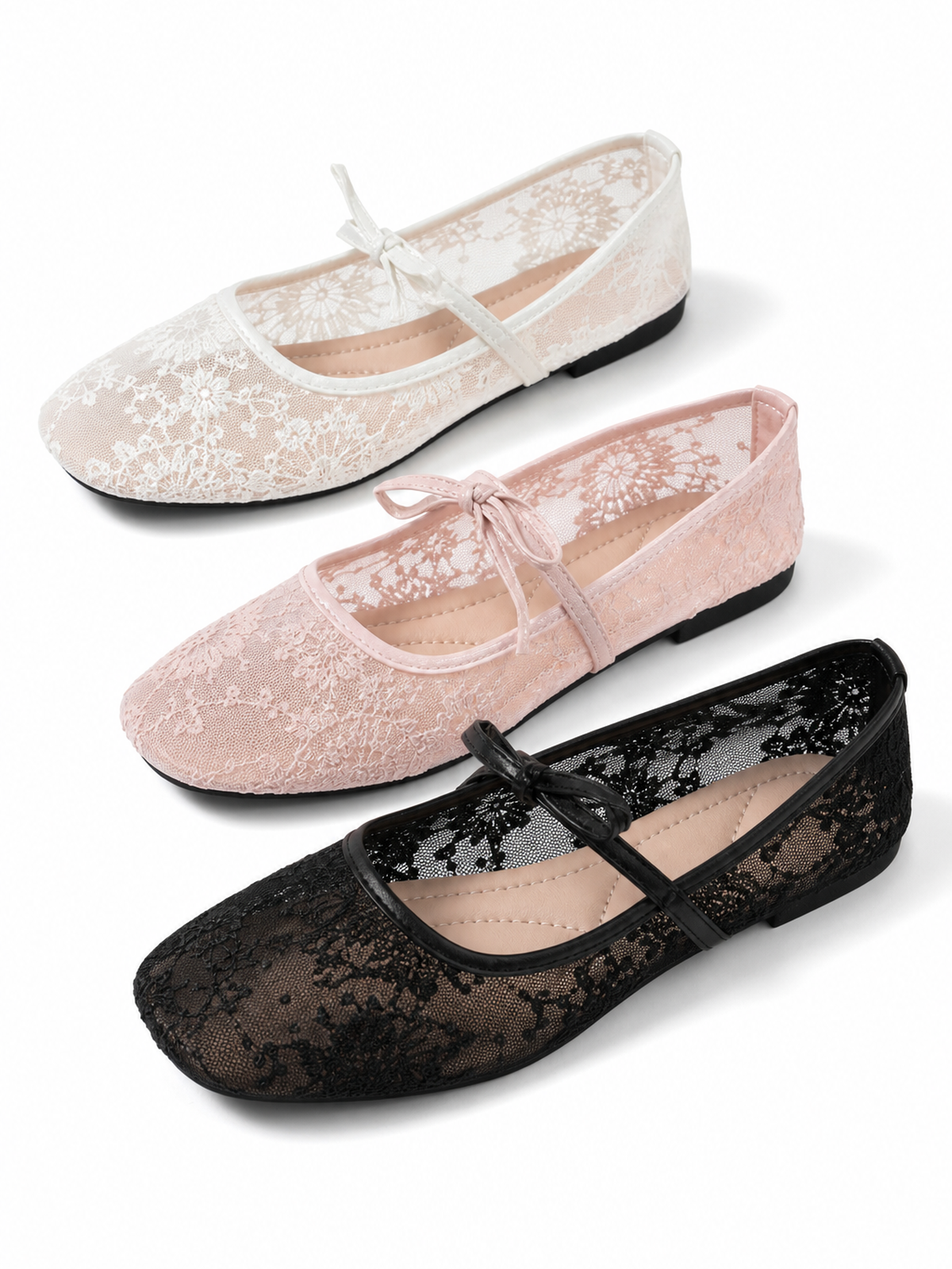 the elodie lace flats