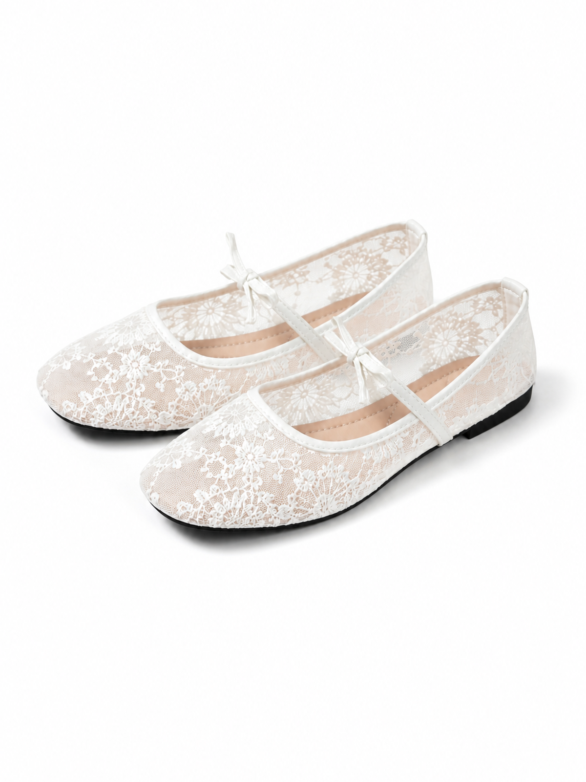 the elodie lace flats