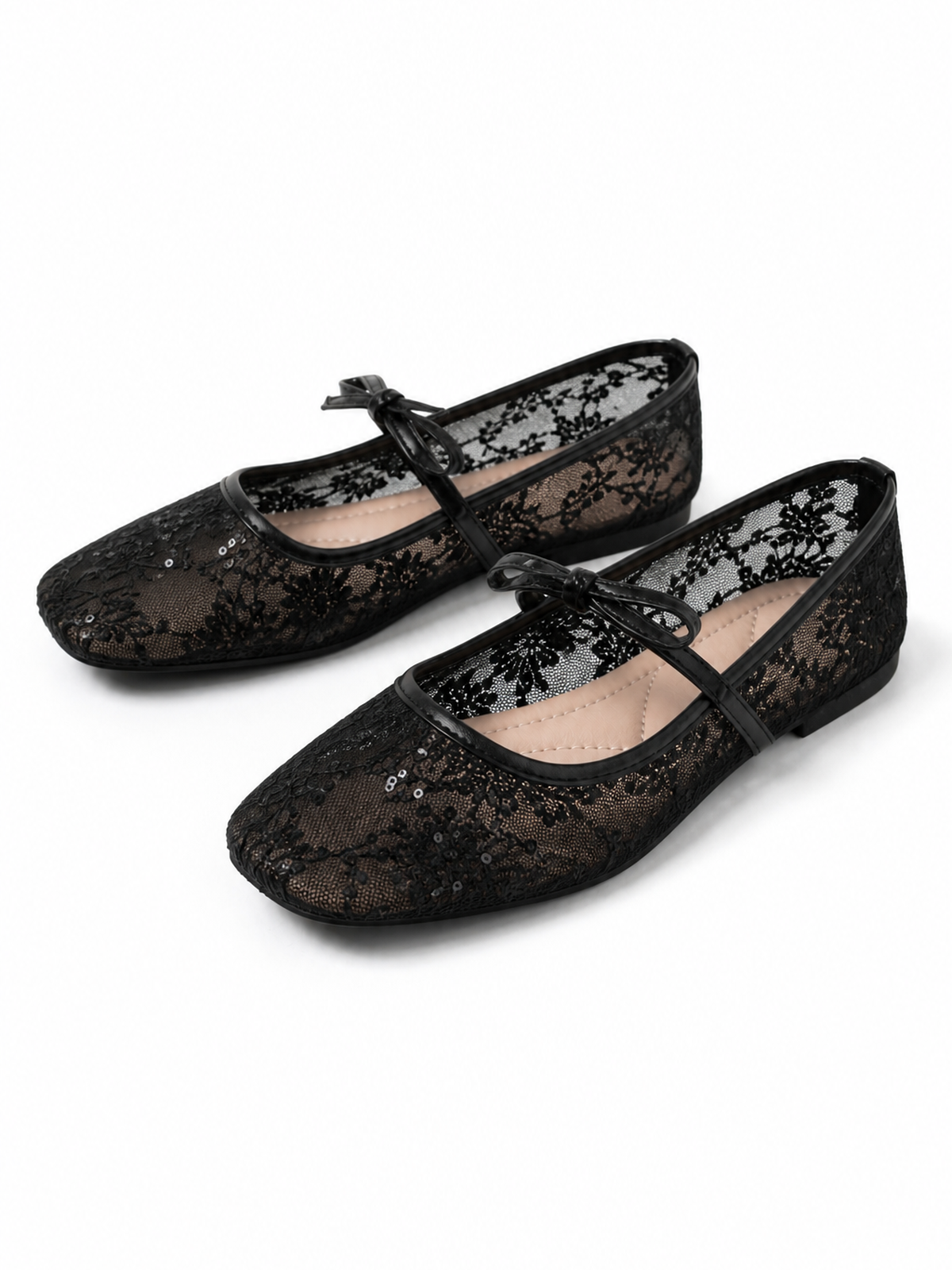 the elodie lace flats